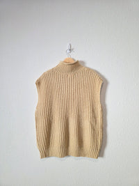 In Loom Chunky Cable Knit Sweater Vest (M/L)
