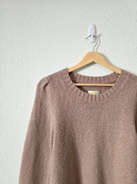 Anthropologie Taupe Knit Sweater (M)