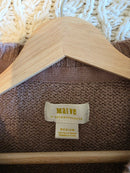 Anthropologie Taupe Knit Sweater (M)