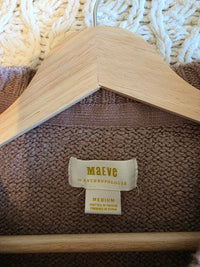 Anthropologie Taupe Knit Sweater (M)