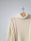 Madewell Chunky Cable Knit Sweater (S)