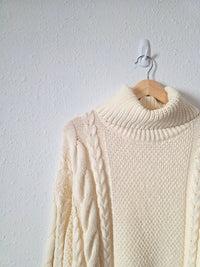 Madewell Chunky Cable Knit Sweater (S)