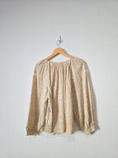 NEW Dainty Floral Puff Sleeve Blouse (XL)