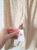 NEW Dainty Floral Puff Sleeve Blouse (XL)