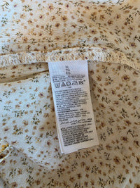 NEW Dainty Floral Puff Sleeve Blouse (XL)