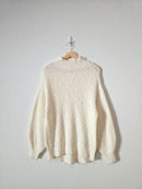 NEW Aerie Cotton Mockneck Sweater (S)