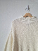 NEW Aerie Cotton Mockneck Sweater (S)