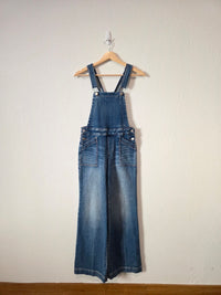 Evereve Wide Leg Denim Overalls (25)