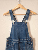Evereve Wide Leg Denim Overalls (25)