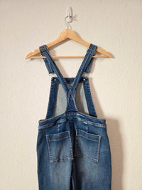 Evereve Wide Leg Denim Overalls (25)