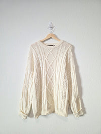 Vintage Eddie Bauer Chunky Sweater (L)