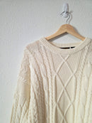 Vintage Eddie Bauer Chunky Sweater (L)