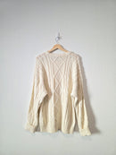 Vintage Eddie Bauer Chunky Sweater (L)