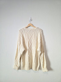 Vintage Eddie Bauer Chunky Sweater (L)