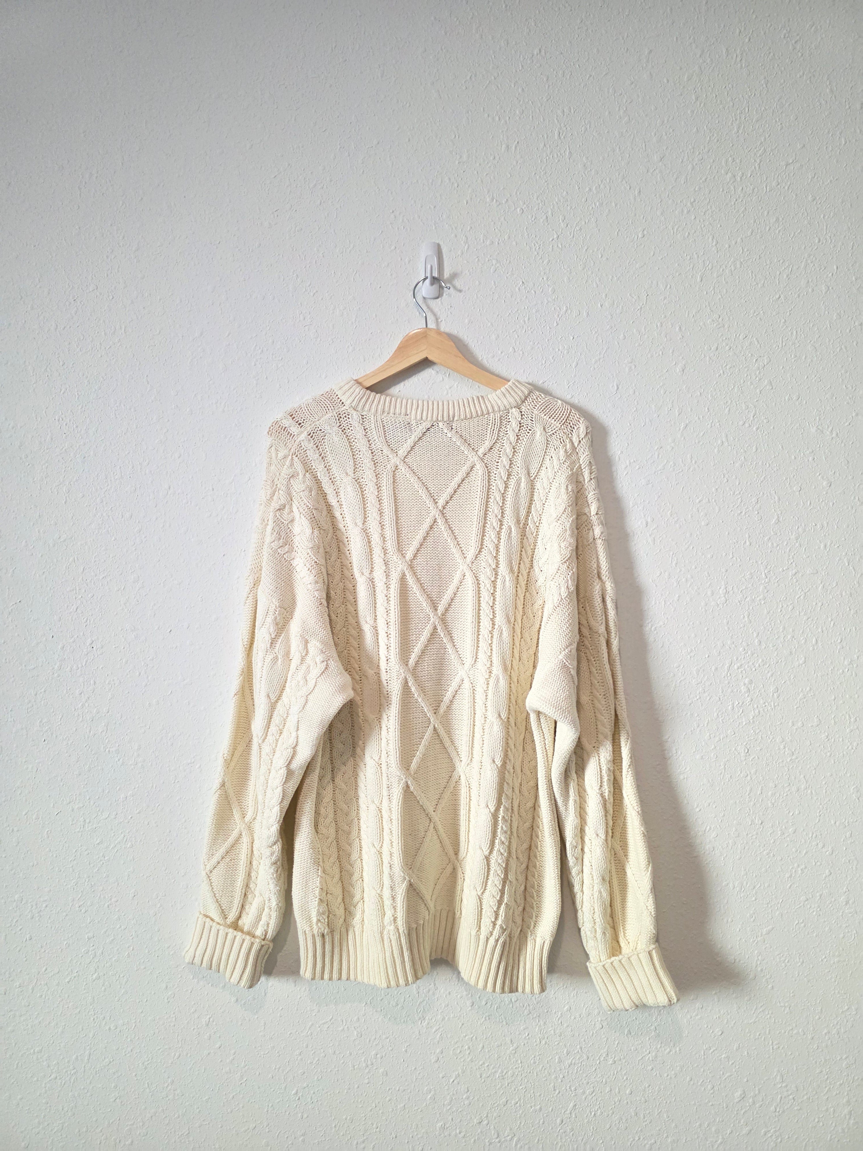 Vintage Eddie Bauer Chunky Sweater (L)