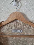 Textured Knit Cardigan Sweater (XXL)