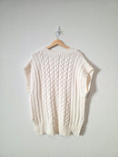 Ann Taylor Oversized Sweater Vest (S)