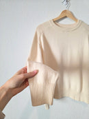 Banana Republic Cream Crewneck Sweater (L)