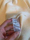 Banana Republic Cream Crewneck Sweater (L)
