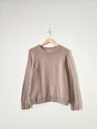 Gap Taupe Crewneck Sweater (M)