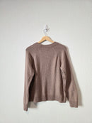Gap Taupe Crewneck Sweater (M)