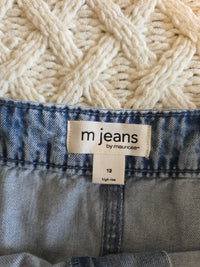 Denim Tiered Maxi Skirt (12)