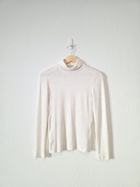 Madewell Ribbed Turtleneck Top (XS)