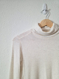 Madewell Ribbed Turtleneck Top (XS)