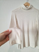 Madewell Ribbed Turtleneck Top (XS)