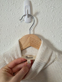 Madewell Ribbed Turtleneck Top (XS)