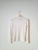 Madewell Ribbed Turtleneck Top (XS)