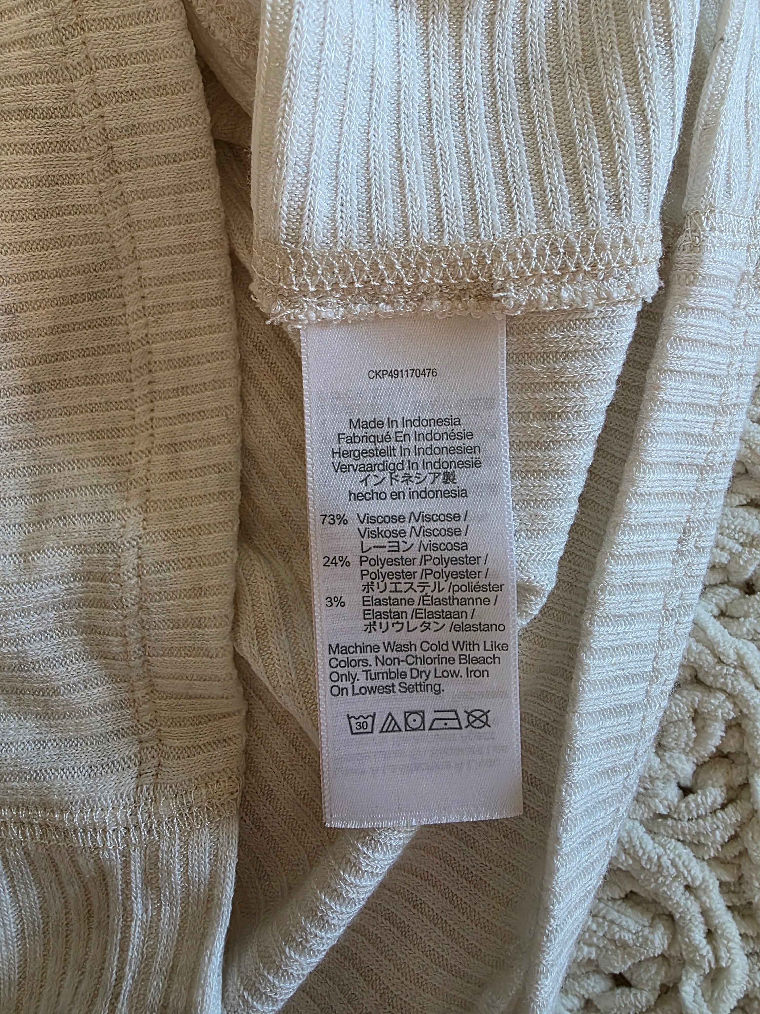 Madewell Ribbed Turtleneck Top (XS)