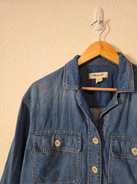 Madewell Denim Button Up Shirt (M)