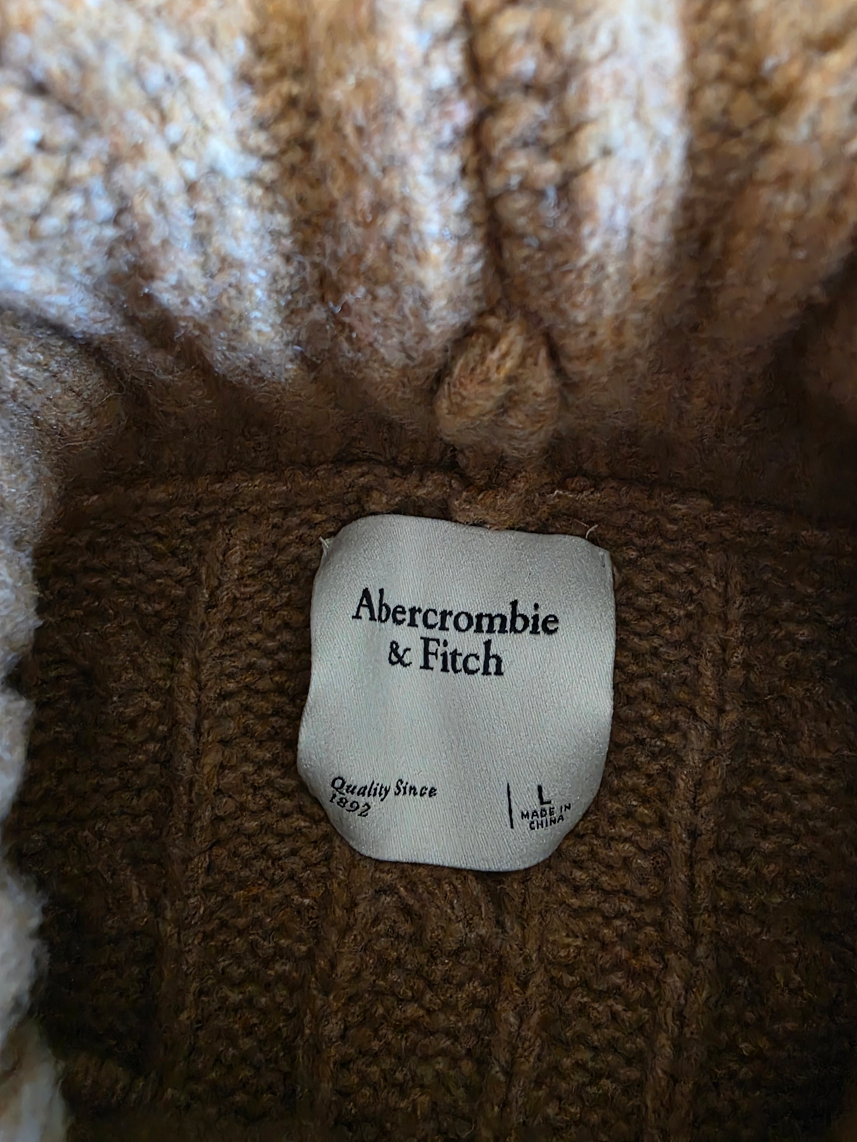 NEW Abercrombie Turtleneck Sweater (L)