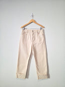 NEW Loft Ecru Straight Jeans (30/10)