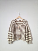 Miou Muse Chunky Striped Sweater (S)