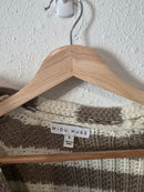 Miou Muse Chunky Striped Sweater (S)