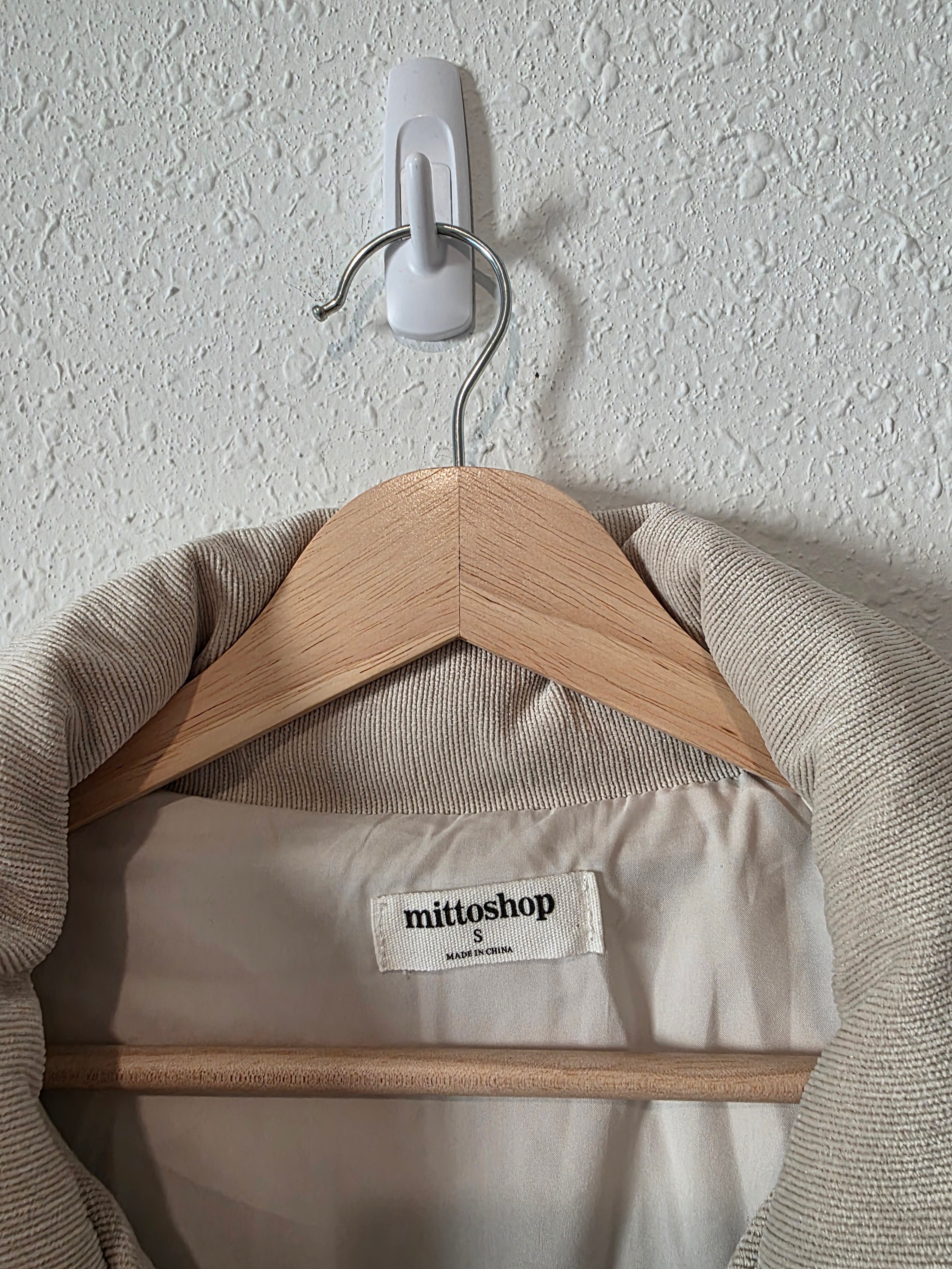Mittoshop Cord Zip Up Vest (S)