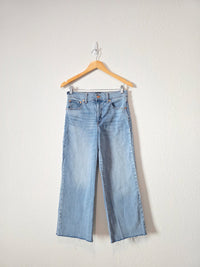 J.Crew Wide Leg Crop Jeans (27)