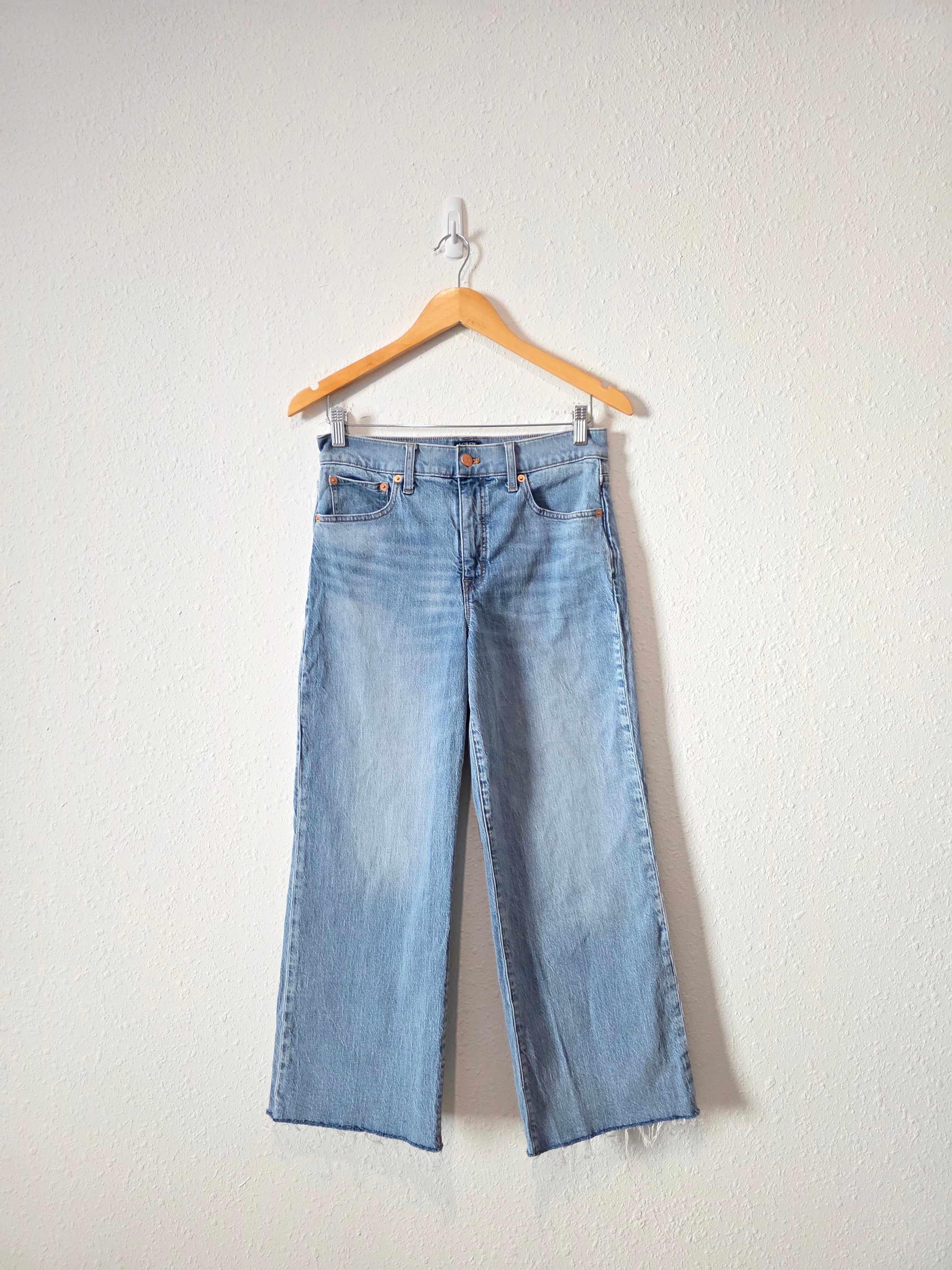 J.Crew Wide Leg Crop Jeans (27)