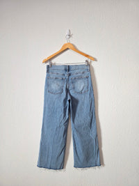 J.Crew Wide Leg Crop Jeans (27)