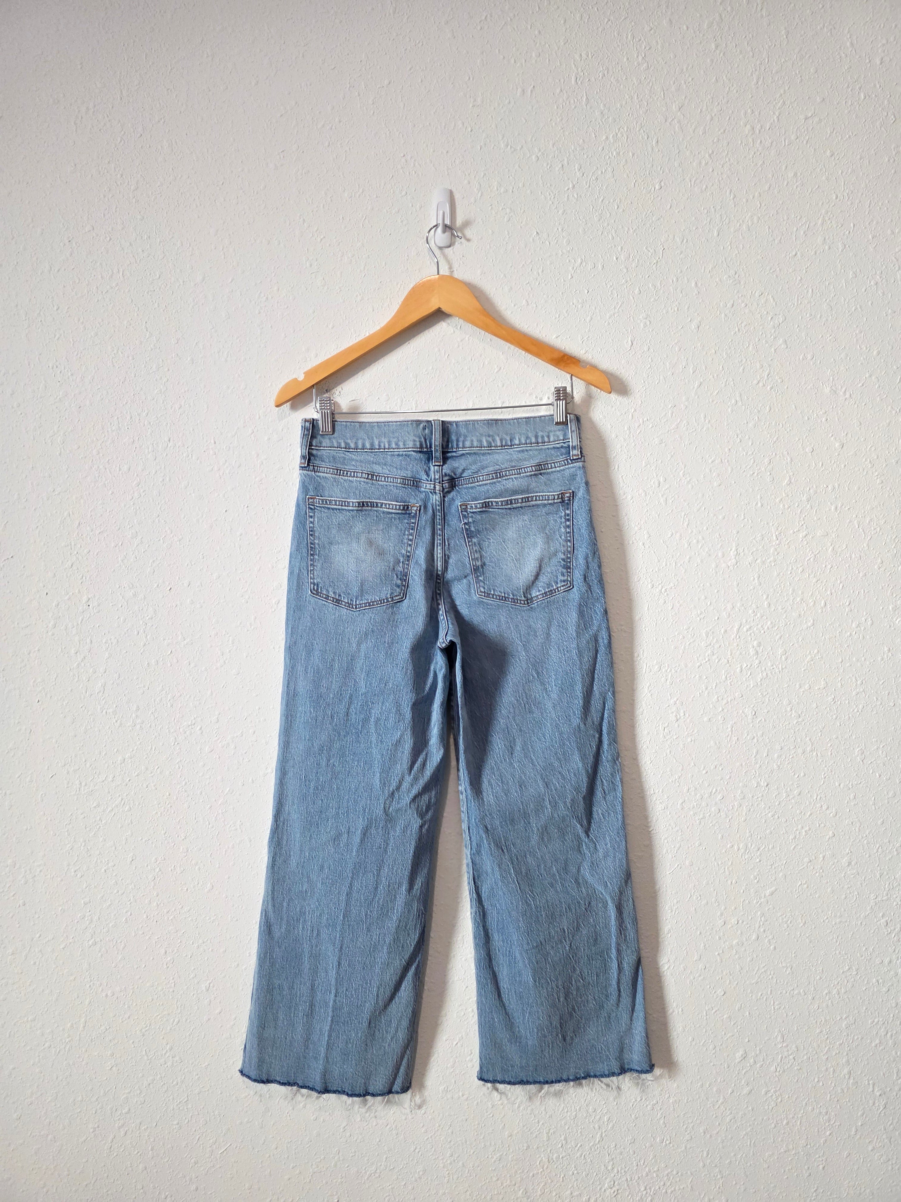 J.Crew Wide Leg Crop Jeans (27)