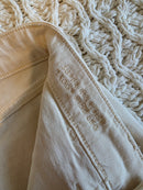 Ecru Baggy Wide Leg Jeans (2 short)