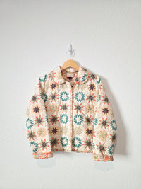 Colorful Quilted Jacket (M)