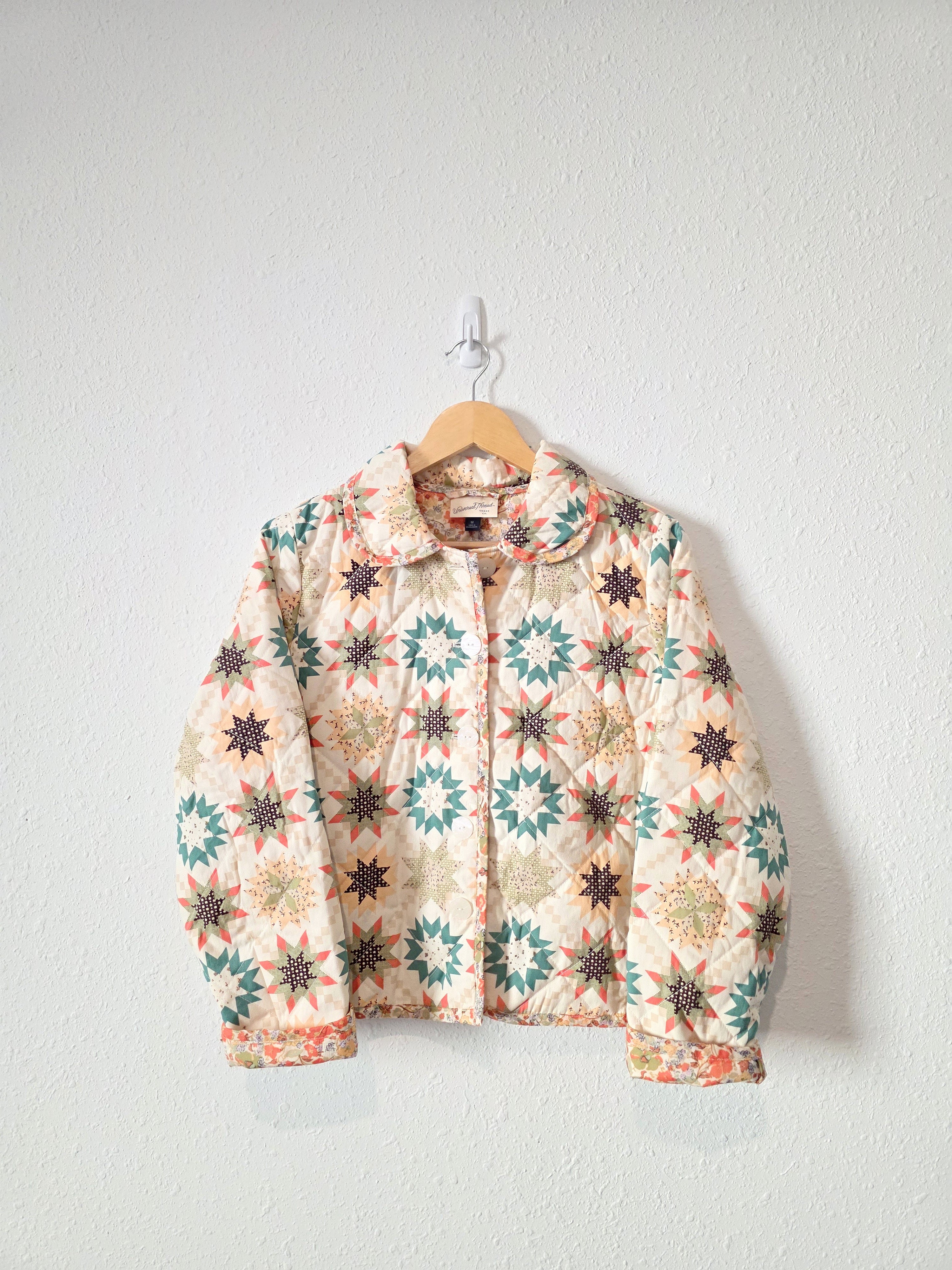 Colorful Quilted Jacket (M)