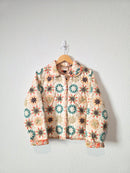Colorful Quilted Jacket (M)