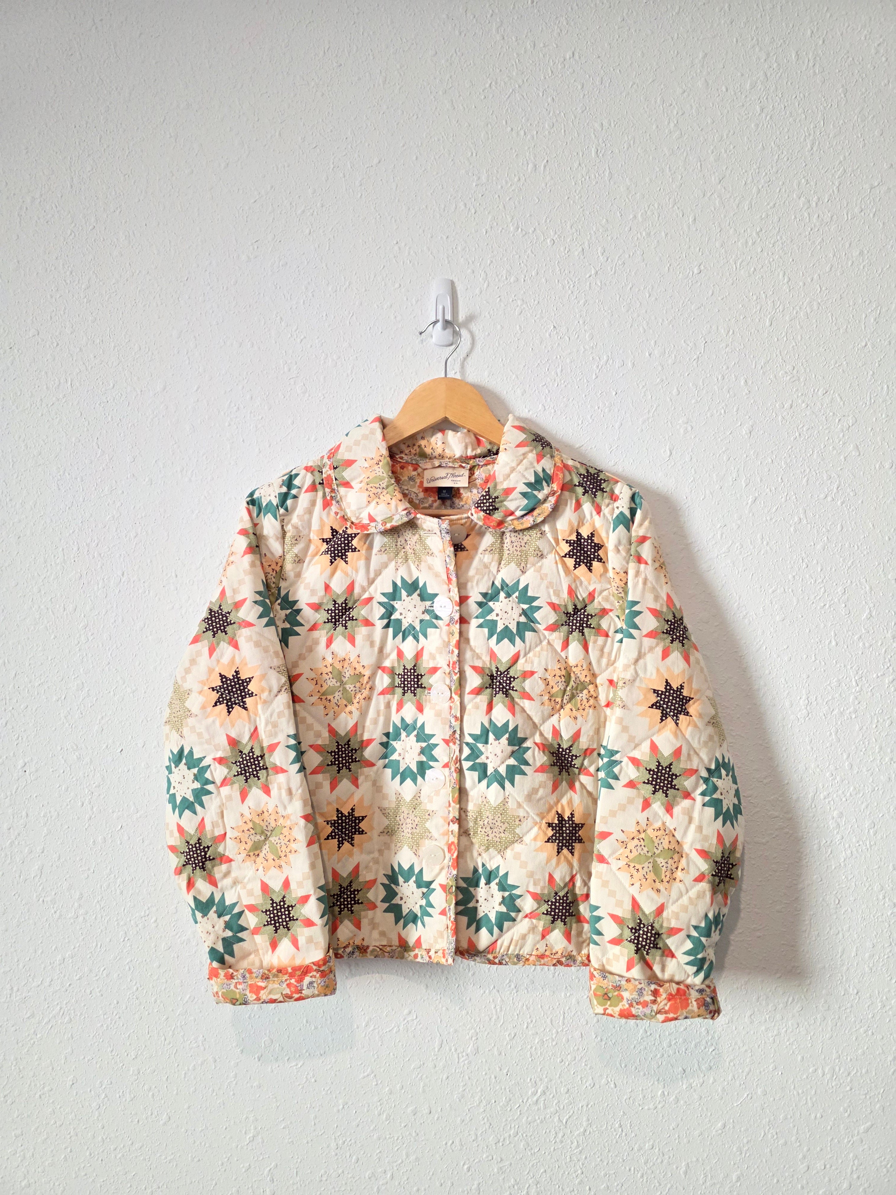 Colorful Quilted Jacket (M)
