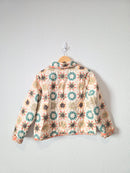 Colorful Quilted Jacket (M)