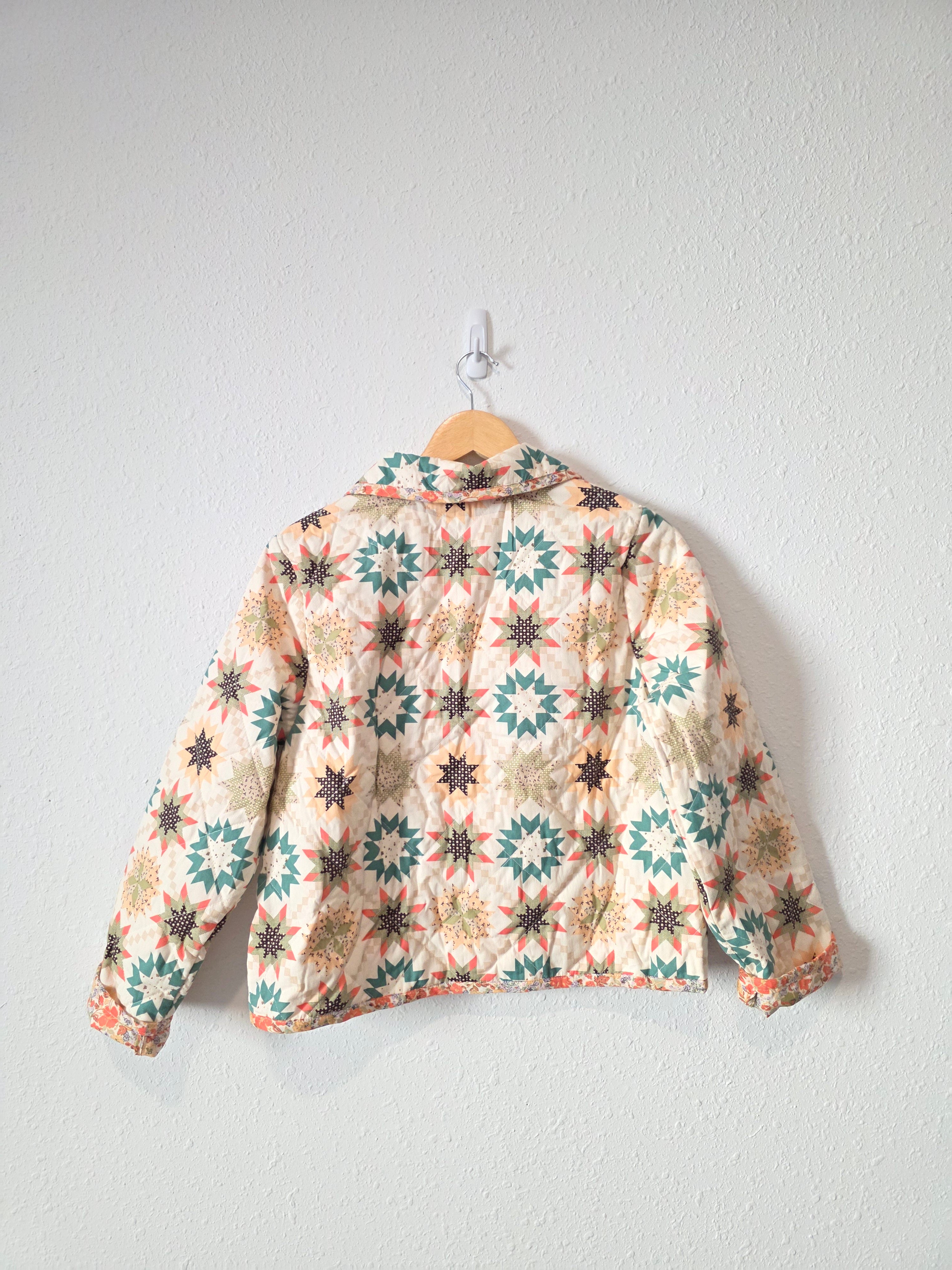 Colorful Quilted Jacket (M)