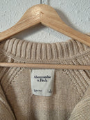 Abercrombie Neutral Collared Sweater (S)
